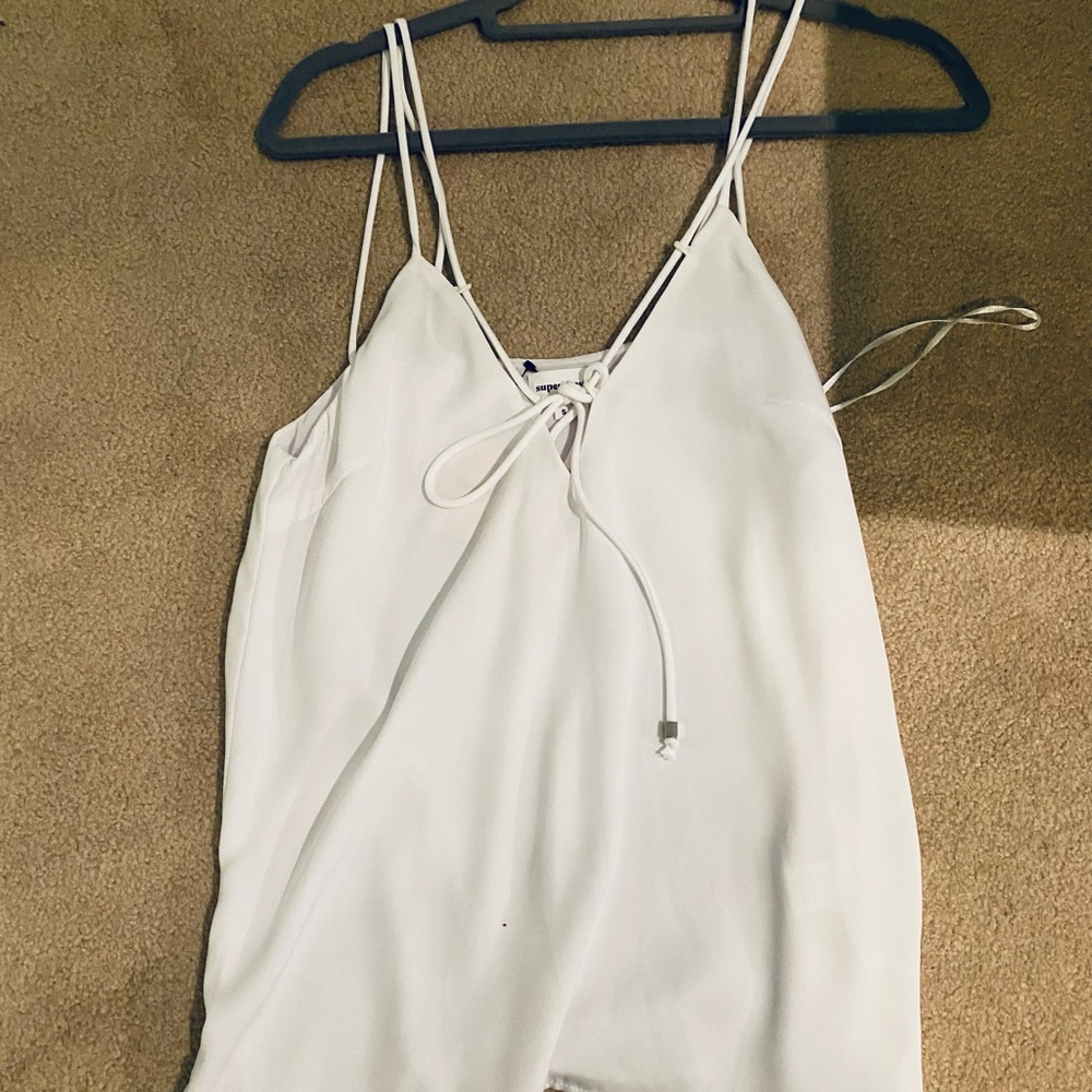 White Super Down Top